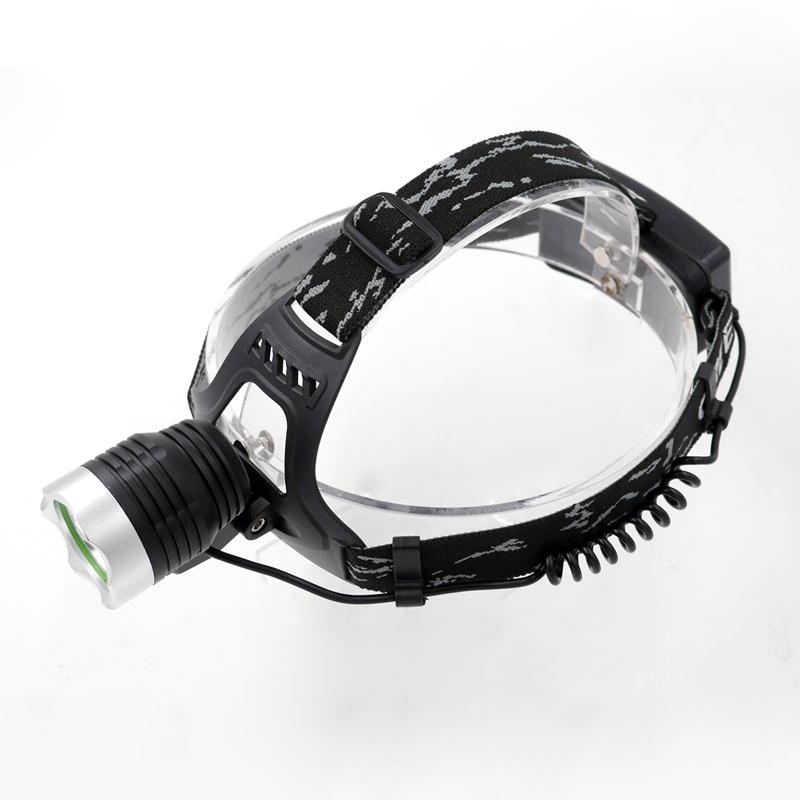 XM-L T6 высокая яркость Головной фонарь светодиодный налобный фонарь охотничий фонарь с AC Автомобильное зарядное устройство 18650