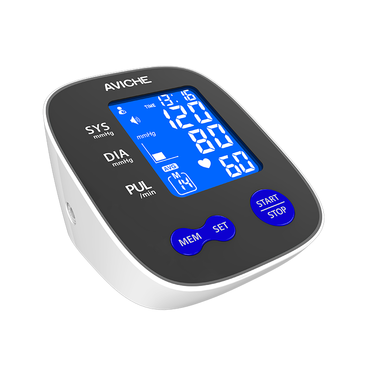 AVICHE Color LCD Upper Arm Blood Pressure Monitor with Voice