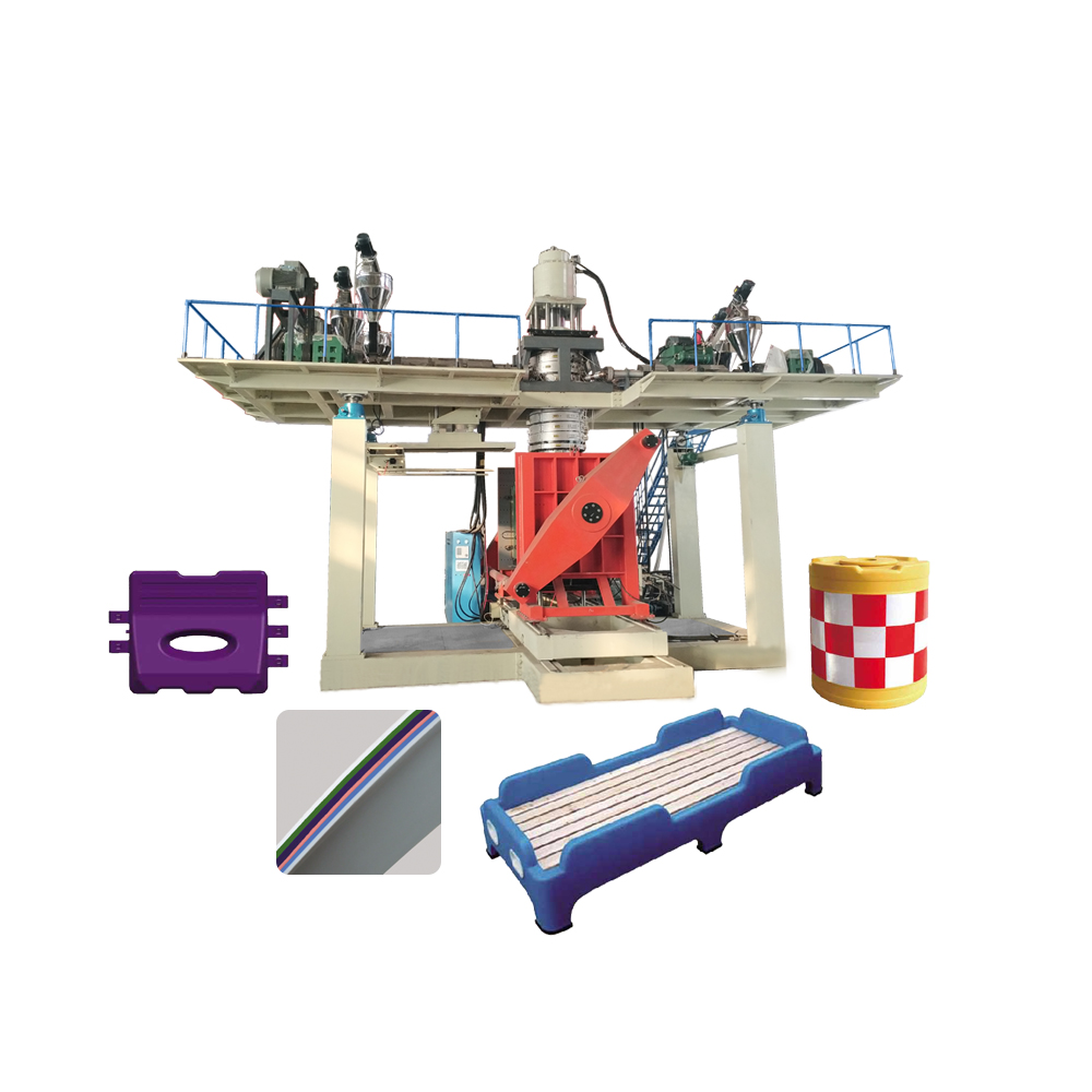 Multi 6 layer plastic durm blow moulding machine