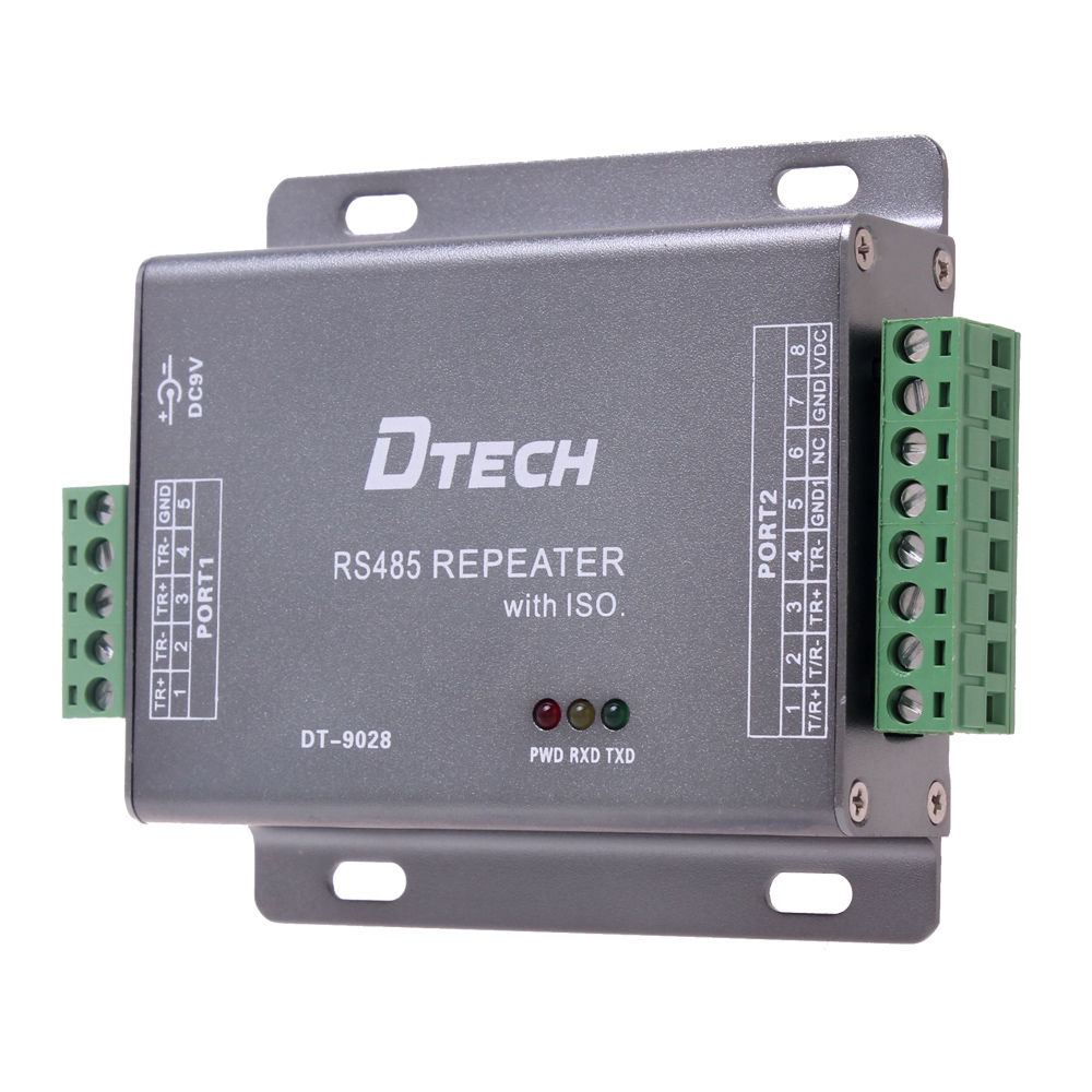 DTECH HD аудио и видео преобразование фотоэлектрический датчик изолированный RS485 ретранслятор