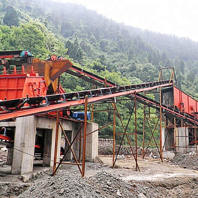 Competitive Price Mining Stone Mobile Belt Conveyor System For Stone Crusher plant