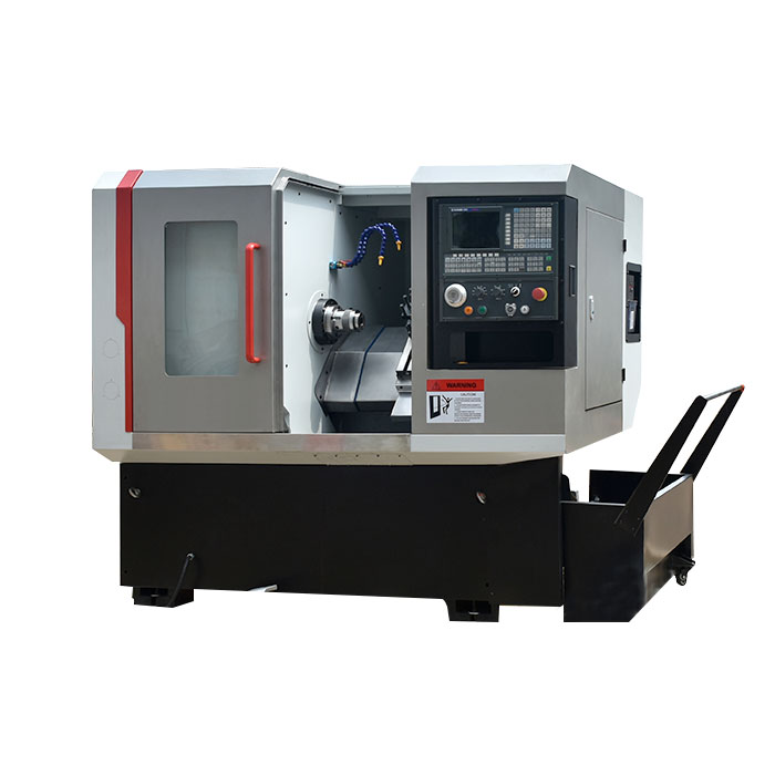 CK35L 45 градусов кровать с уклоном cnc токарный станок с ЧПУ для резьбы для изготовления