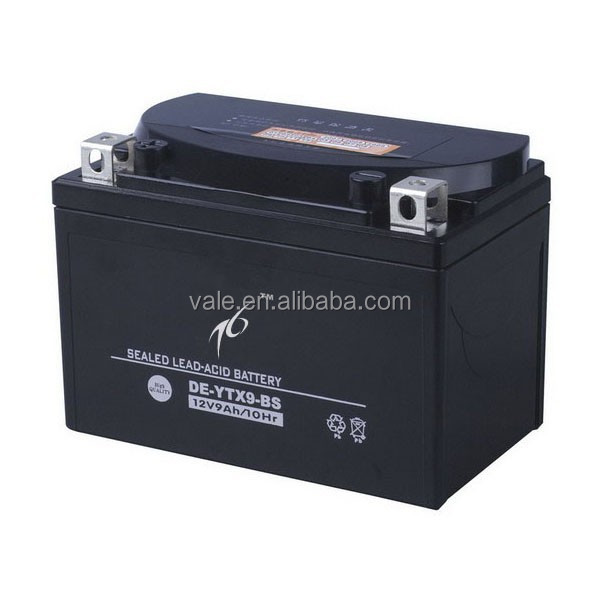 Хорошая цена 12v АКБ для мотоциклов, YTX9-BS