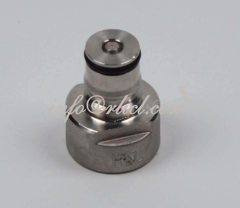 Carbonation Cap, Ball Lock Type, Fit on soft drink PET bottles, Homebrew Kegging, New