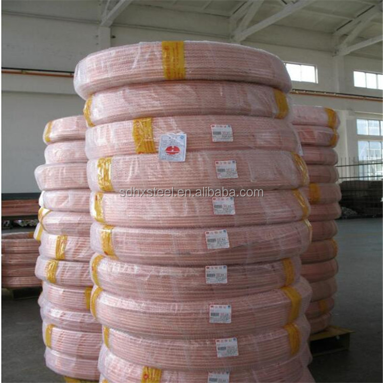 ASTM B360 медной катушки/медные трубки в LVEL-WOUND катушки (свернутую/катушки блинчика