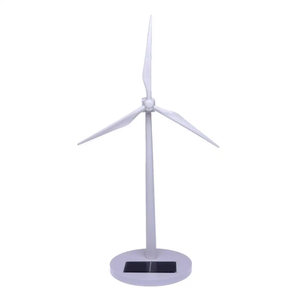 Desktop Manual Solar Wind Turbine Solar Powered Windmill