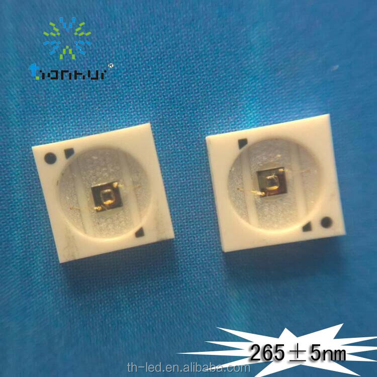 Светодиод UVC для очистки воды 5050SMD СИД 265nm глубокий ультрафиолетовые светодиоды