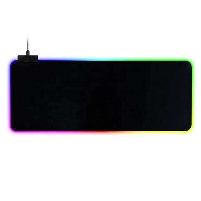 HX xxl пользовательский светящийся RGB светодиодный игровой нескользящий USB Коврик для мыши