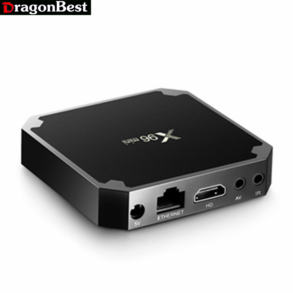 ТВ-приставка X96 Mini 1 Гб RAM + 8 Гб ROM Amlogic S905W + Android 9,0 + четырехъядерный A53 + 4K VP9 H.265 HDD плеер