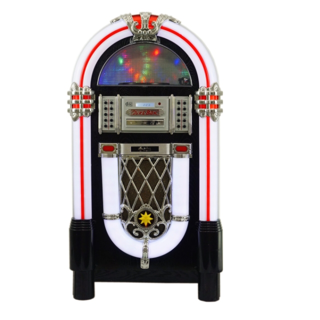 2018 Hot Selling Vinyl Turntable CD Player Bluetooth Digital Retro Jukebox
