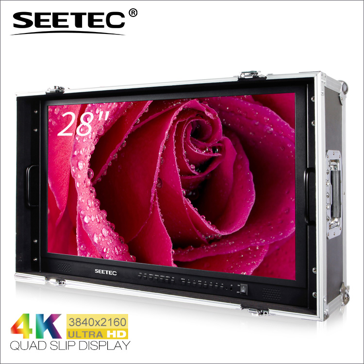 Seetec Новый 28 дюймов ultra hd 4k hd с 3840x2160 HDMI SDI Летающий корпус монитора