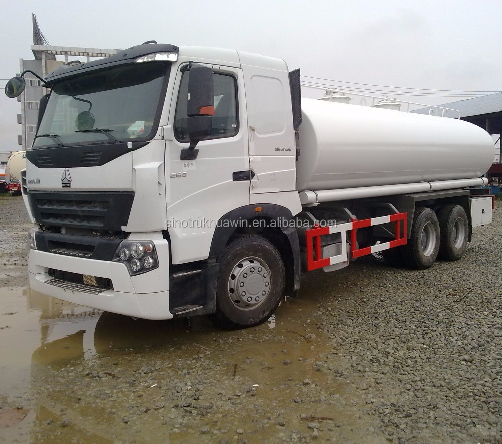 Высококлассный грузовик-цистерна для воды A7 water bowser SINOTRUK HOWO
