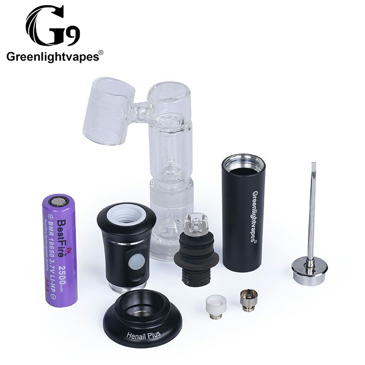 G9 2500 mAh двойной нагревательный режим портативный E-Nail Rig 3 нагревательный гвоздь восковой концентрат Dab Vape Henail Plus
