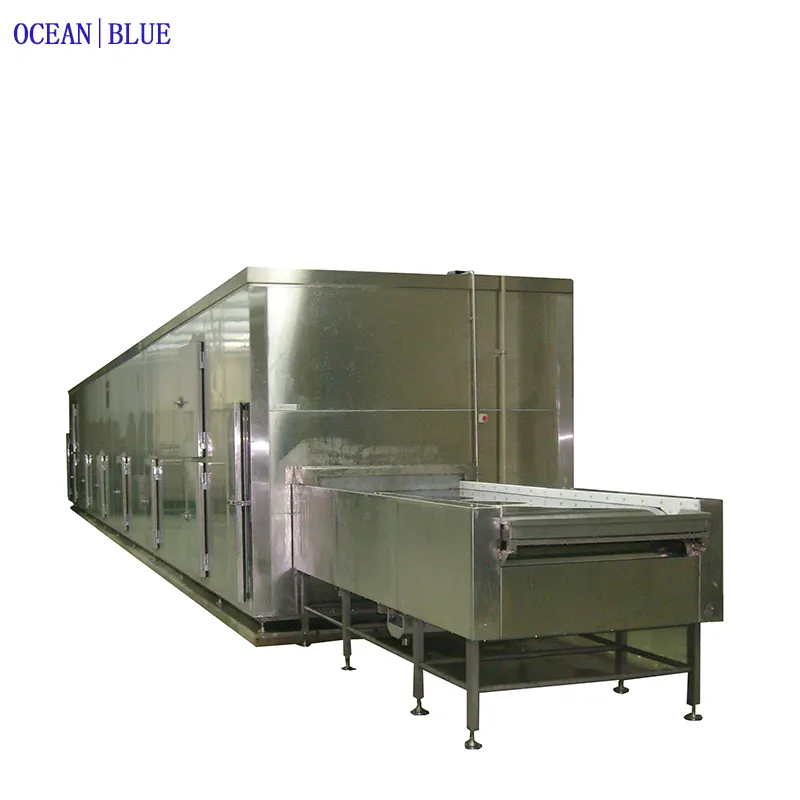 iqf tunnel quick freezer for shrimp frozen