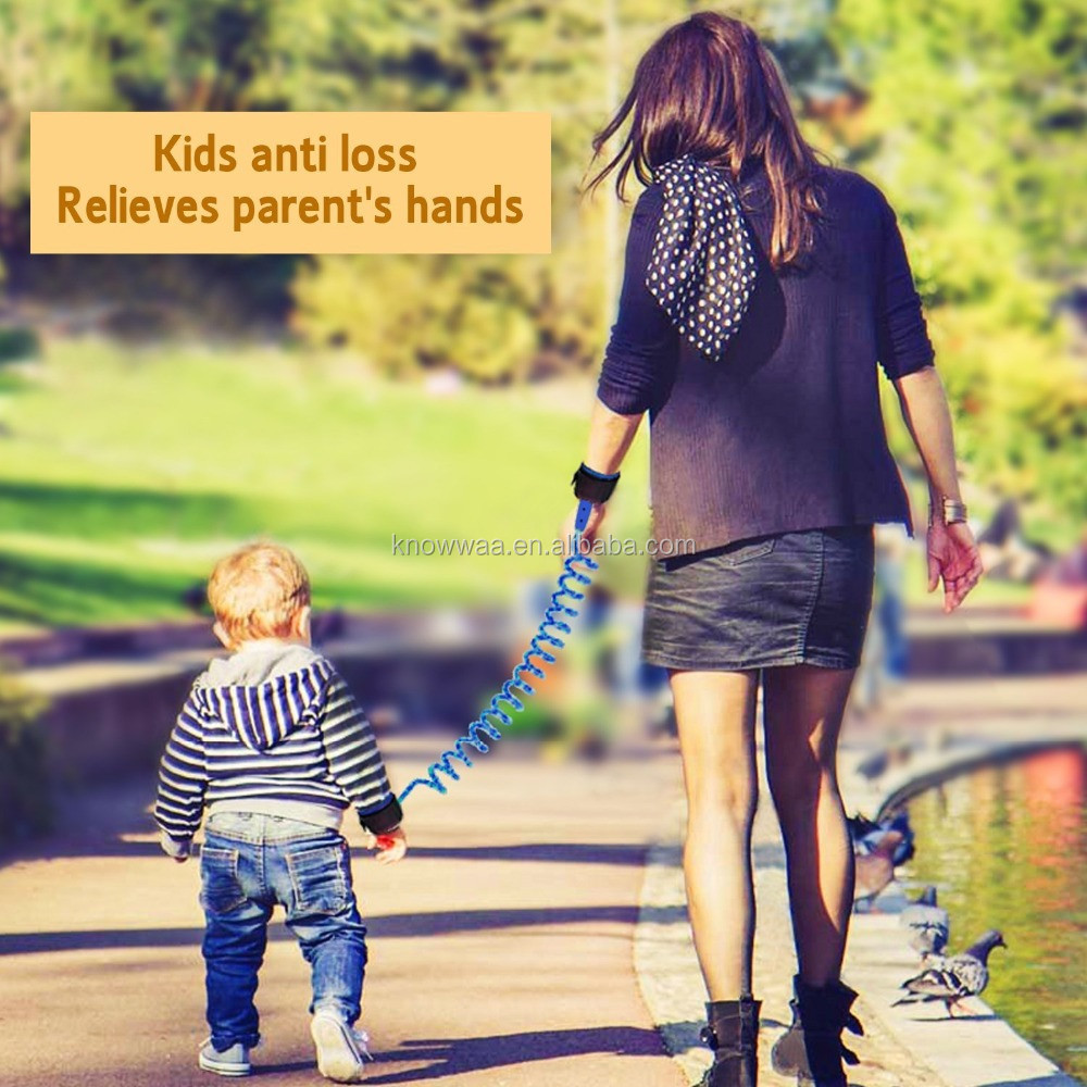 Child Leash Anti Lost Wrist Link Baby Wrist Rope Kids Safety Harness for Toddlers
