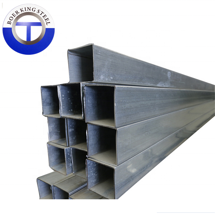 Мельница ASTM A500 Q195 Q215 Q235 S235JR оцинкованная стальная квадратная труба