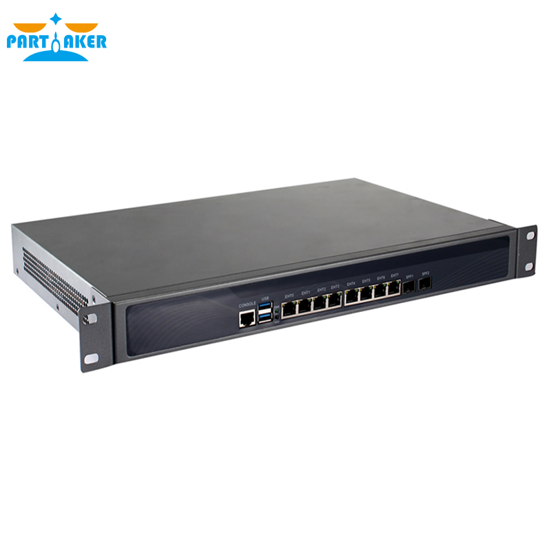 Причастником R7 межсетевой экран устройства Intel Celeron Processor 2117U с 8 * Intel 82583 в Gigabit Ethernet порты 2 * SFP Barebone