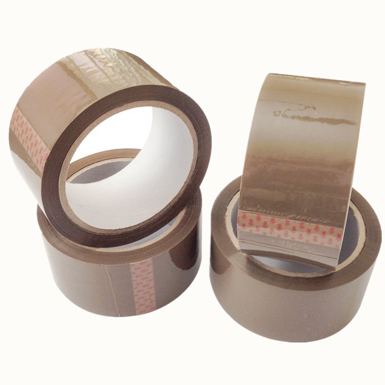 High sticky production bopp brown carton sealing tape 3 inch x 90 yard