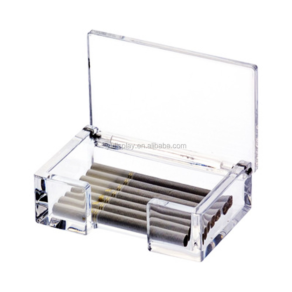 clear acrylic E cigarette rack box mod