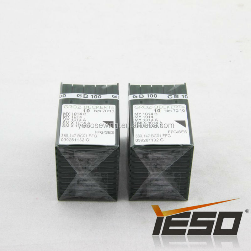 Швейная игла MY1014B MY1014 MY 1014A SMx1014A SMx1014B Nm 70/10 Groz-Beckert, сделано в германии
