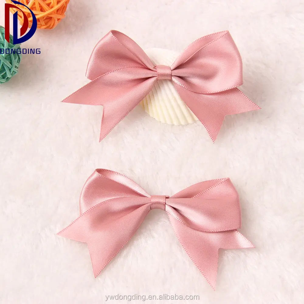 free samples promotional satin ribbon gift wrap bow