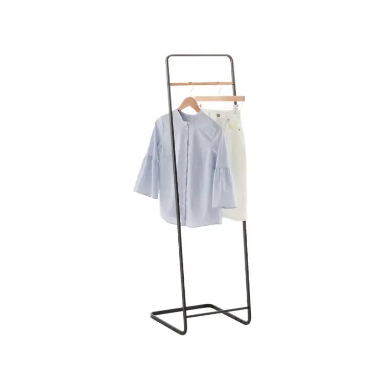 Freestanding Clothing Display Stand Portable Garment Rack