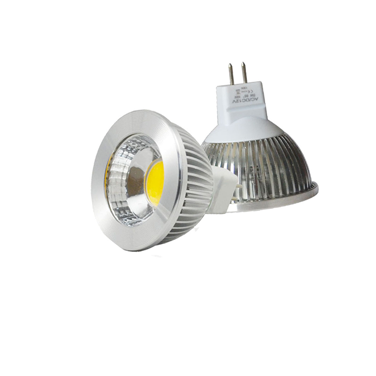 Nice quality and High Lumen cob 2700k 5w 64mm MR16 Led spotlight 2700k