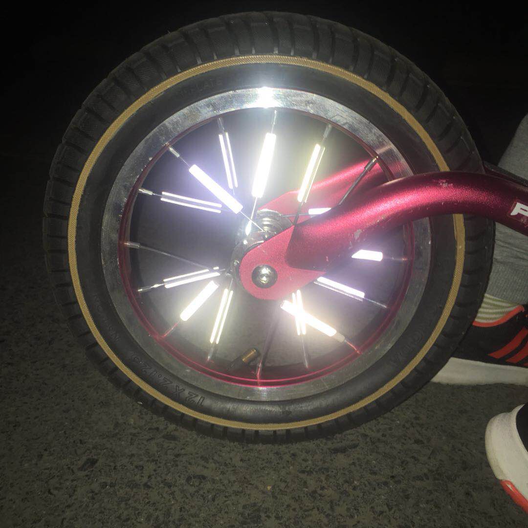 Комплект велосипедных спиц Wheely, светоотражающие конструкции, милые велосипедные аксессуары для детей, Красочные Светоотражающие украшения для велосипеда