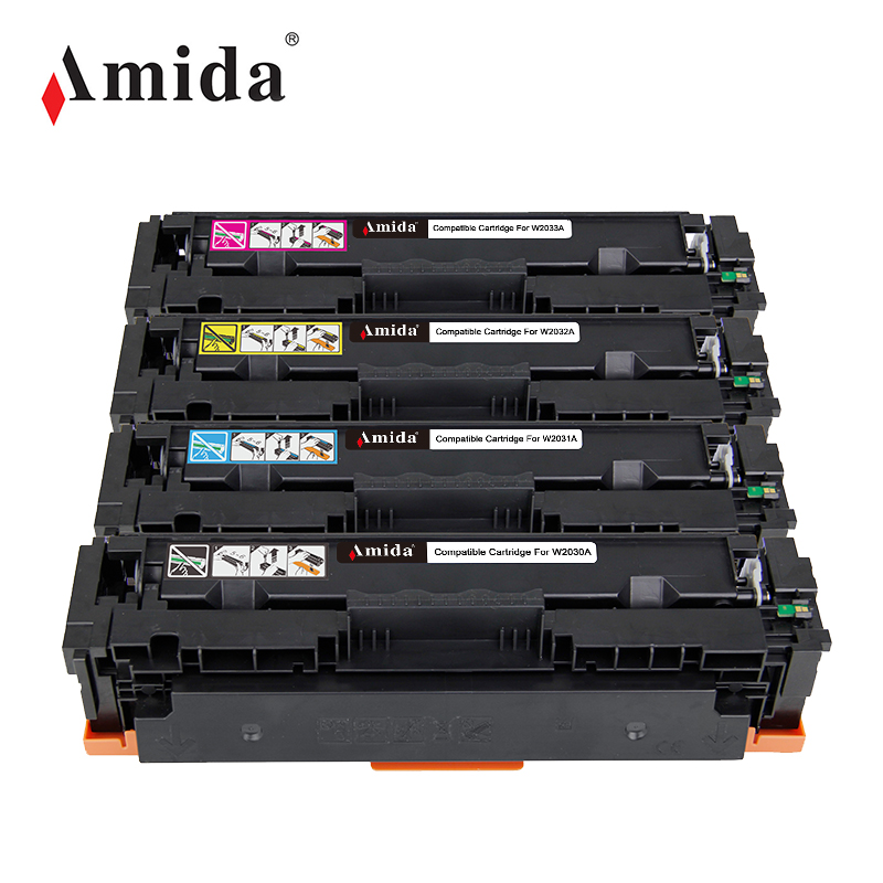 Amida Совместимость W2031-2033A(415A) цветной тонер-картридж W2030A для PRO M454/479fdn принтер
