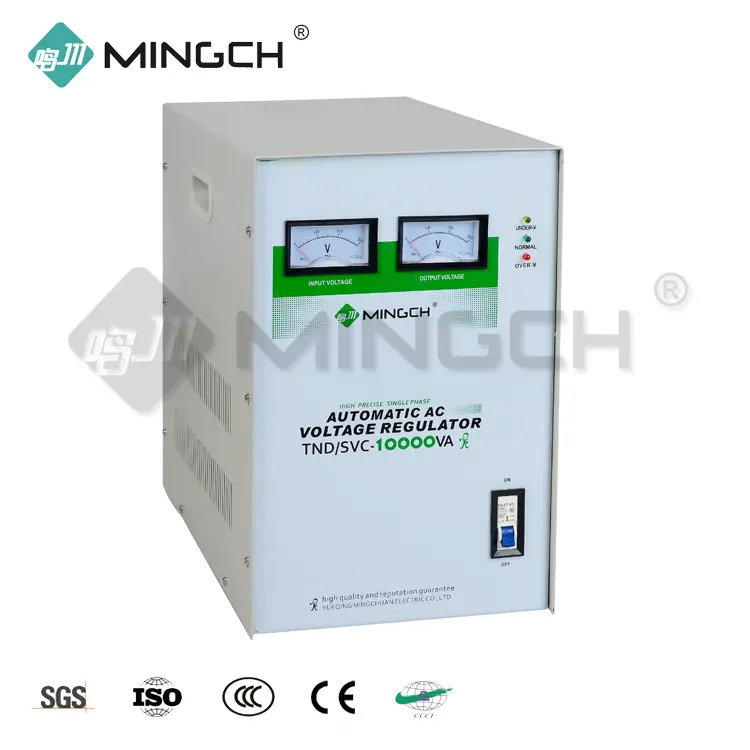 MINGCH Svc 10000Va Single Phase Automatic Voltage Regulator / Stabilizer