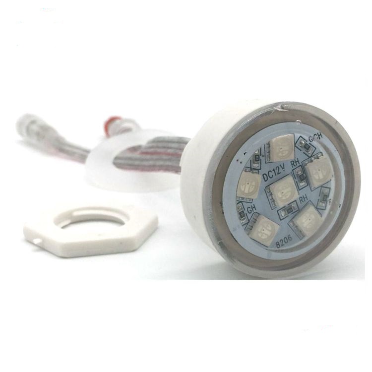 DC12V Addressable 38mm digital rgb led pixels point