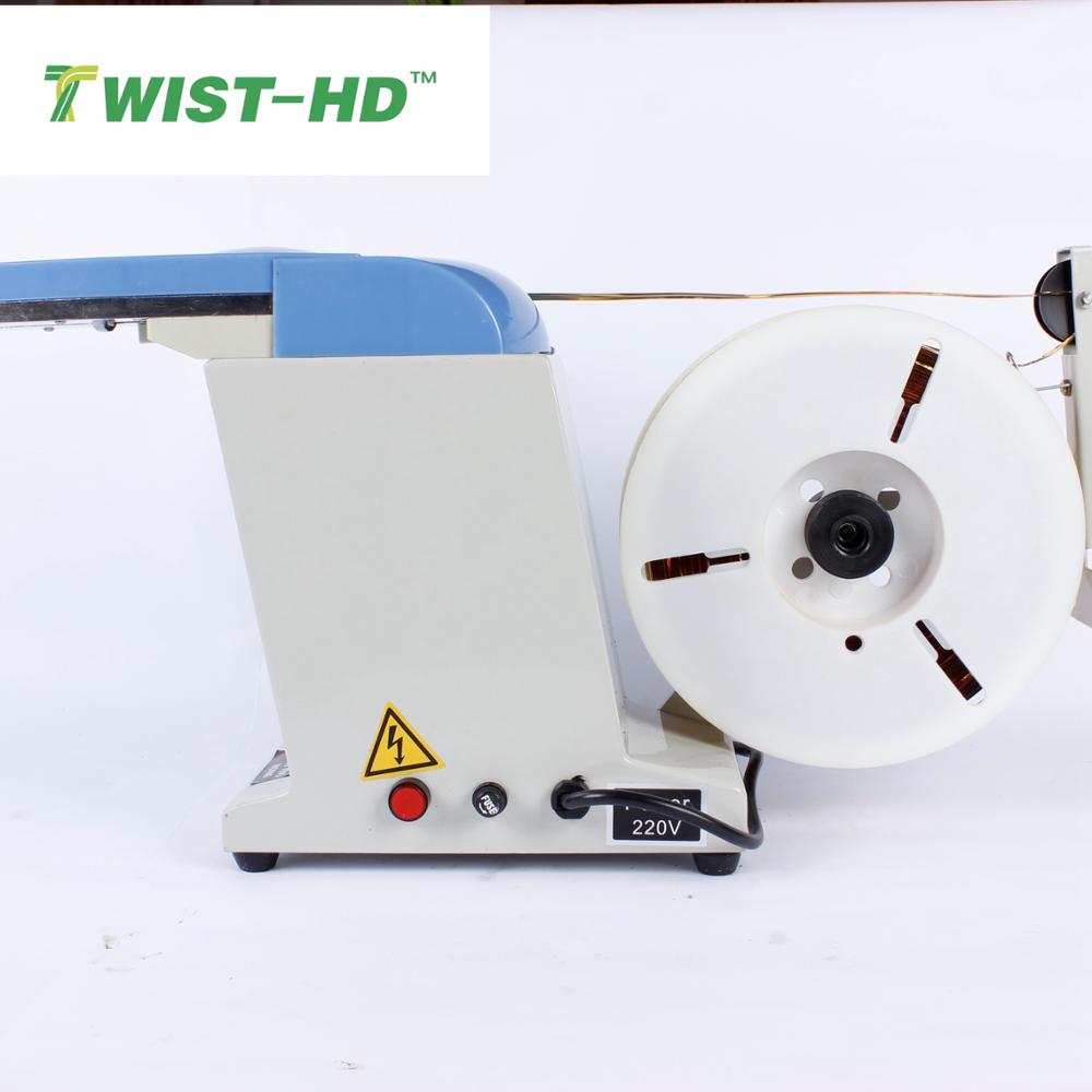 Semi-Automatic twist tie machine for Bread bag packing