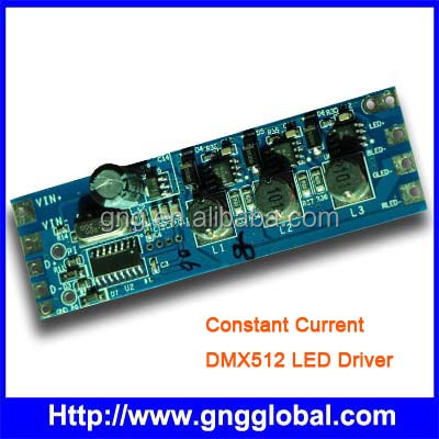 Светодиодный драйвер 3 канала PWM dv512 dmx декодер