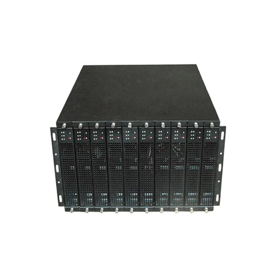 Toploong DH Blade server chassis OEM A Big Server case with 10 pcs 1U Blade empty chassis