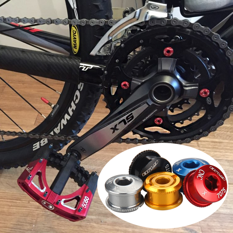 5 шт./пакет GUB велосипедные цепи колеса шурупы алюминий сплав MTB дорожный велосипедная передняя звезда болт Велоспорт шатуны болты