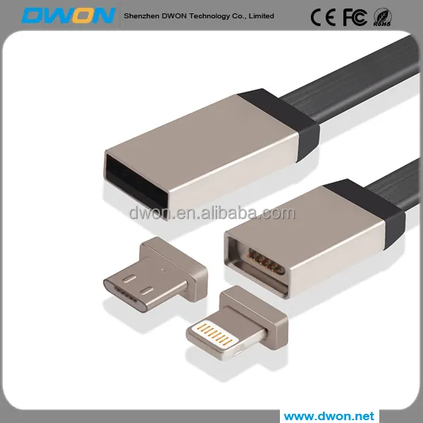 Магнитный кабель для iPhone Micro USB быстрая зарядка 1 м ПВХ синхронизация мобильного телефона зарядки Кабели для Samsung