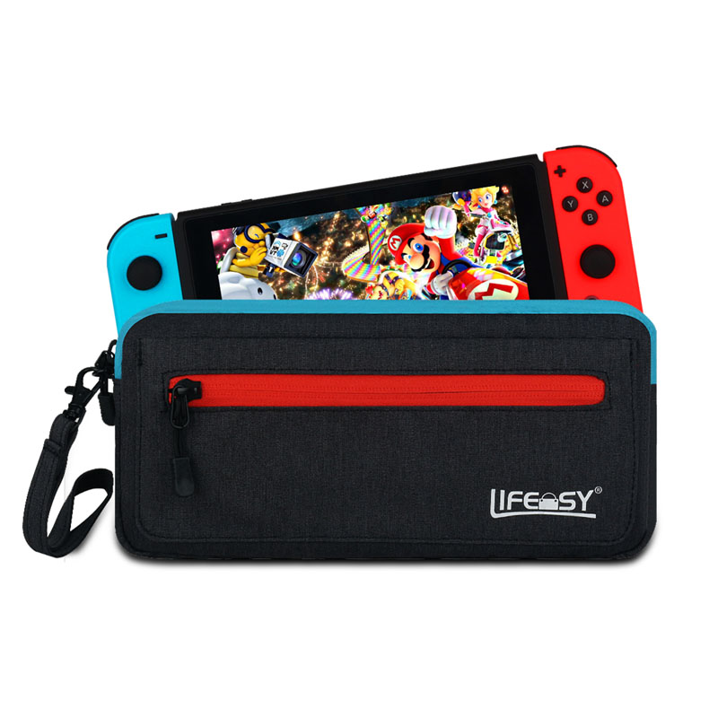 Переносной чехол для Nintendo Switch, портативный дорожный Чехол из полиэстера, защитный чехол с картриджами для игр и карт