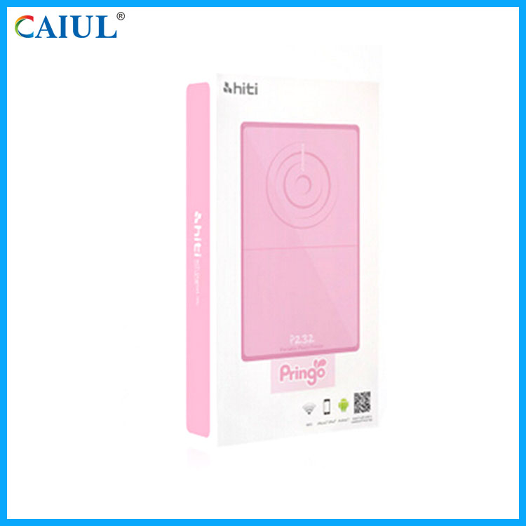 Розовый Hiti pringo P232 портативный мини карманные фотопринтер с Wi-Fi