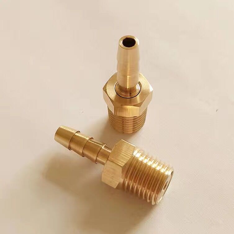 Бронзовый 3/4 "1/2" BSPT нитки мужской Резьба шестигранные ниппели разъем трубы фитинг