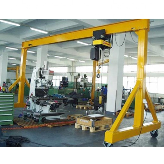 Малый Мини 1 2 5 тонн портативный козловой кран для продажи