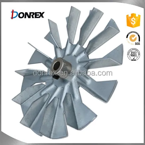 OEM обслуживание, алюминиевая крыльчатка вентилятора из железа и нержавеющей стали