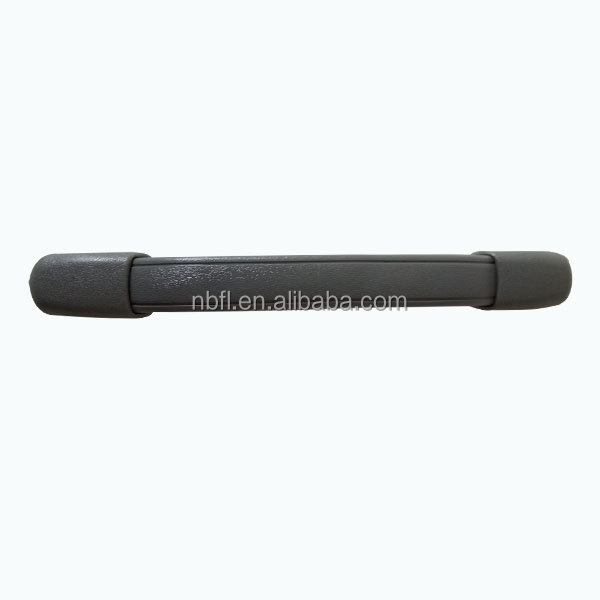 plastic grab handle for bus seat assembly