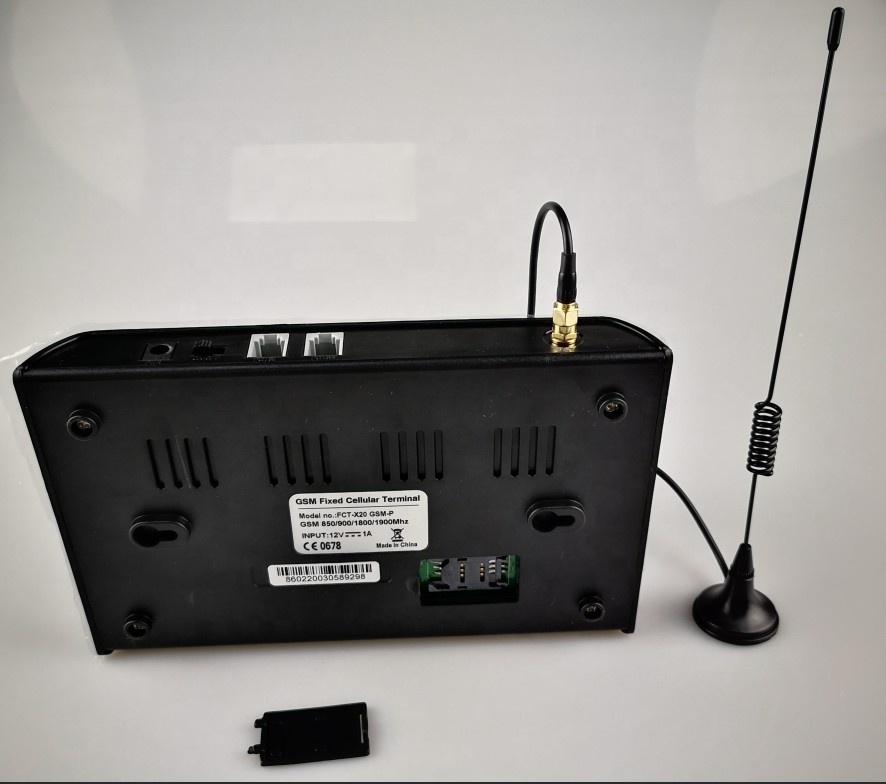 GSM фиксированный FWT аналоговый телефонный адаптер с 2 RJ 11 Интерфейс