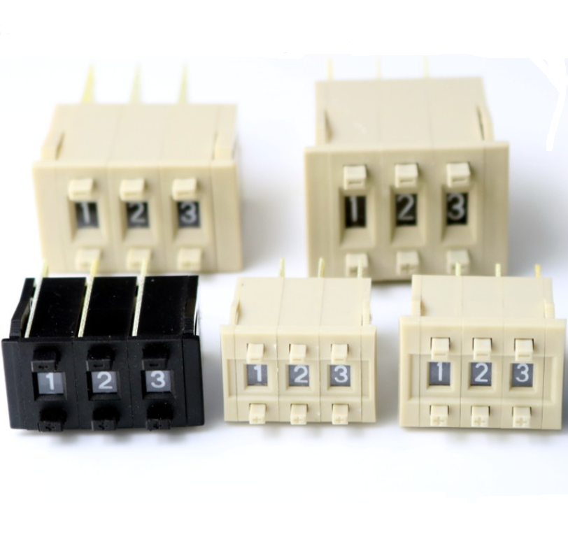 Button number coding timer switch