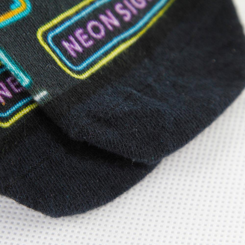 High Quality Bamboo Fiber Fashion Women's Printing Ready Product Pop Crew Socks