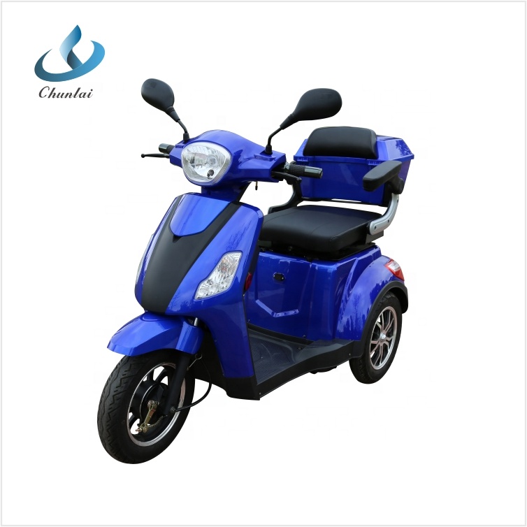 2019 Топ продавец 500W 1000W 3 колеса электрический скутер с портативный батарея гольф сумка держатель