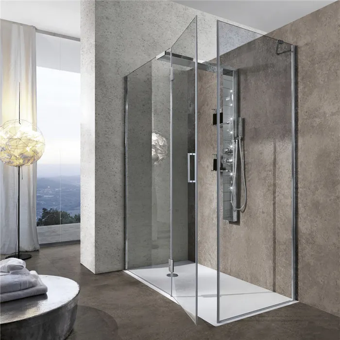 Glass screen shower/portable shower screen/shower enclosure