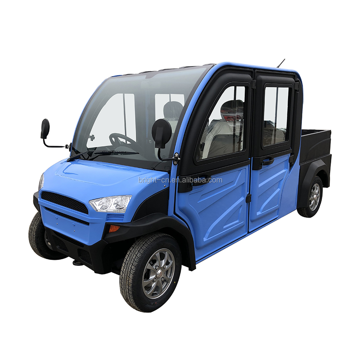 Высокое качество 4 wheeler 4мя сидениями 4000W Электрический мини-автомобиль легкий самосвал