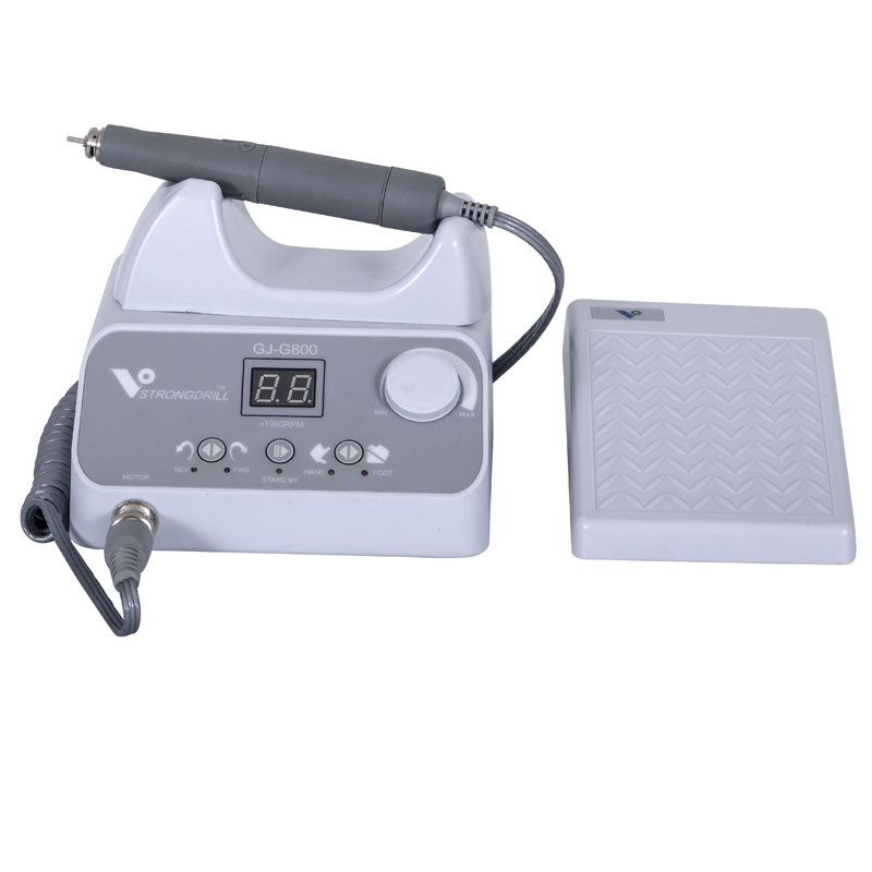 Micromotor STRONG DRILL GJ-G800 бесщеточный микромотор, Высококачественная машинка для маникюра