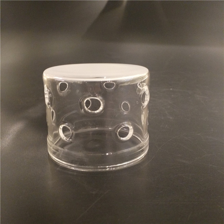 Ручной работы камера применение multiaperture матовый pyrex стекло вспышки Диффузор крышка лампы